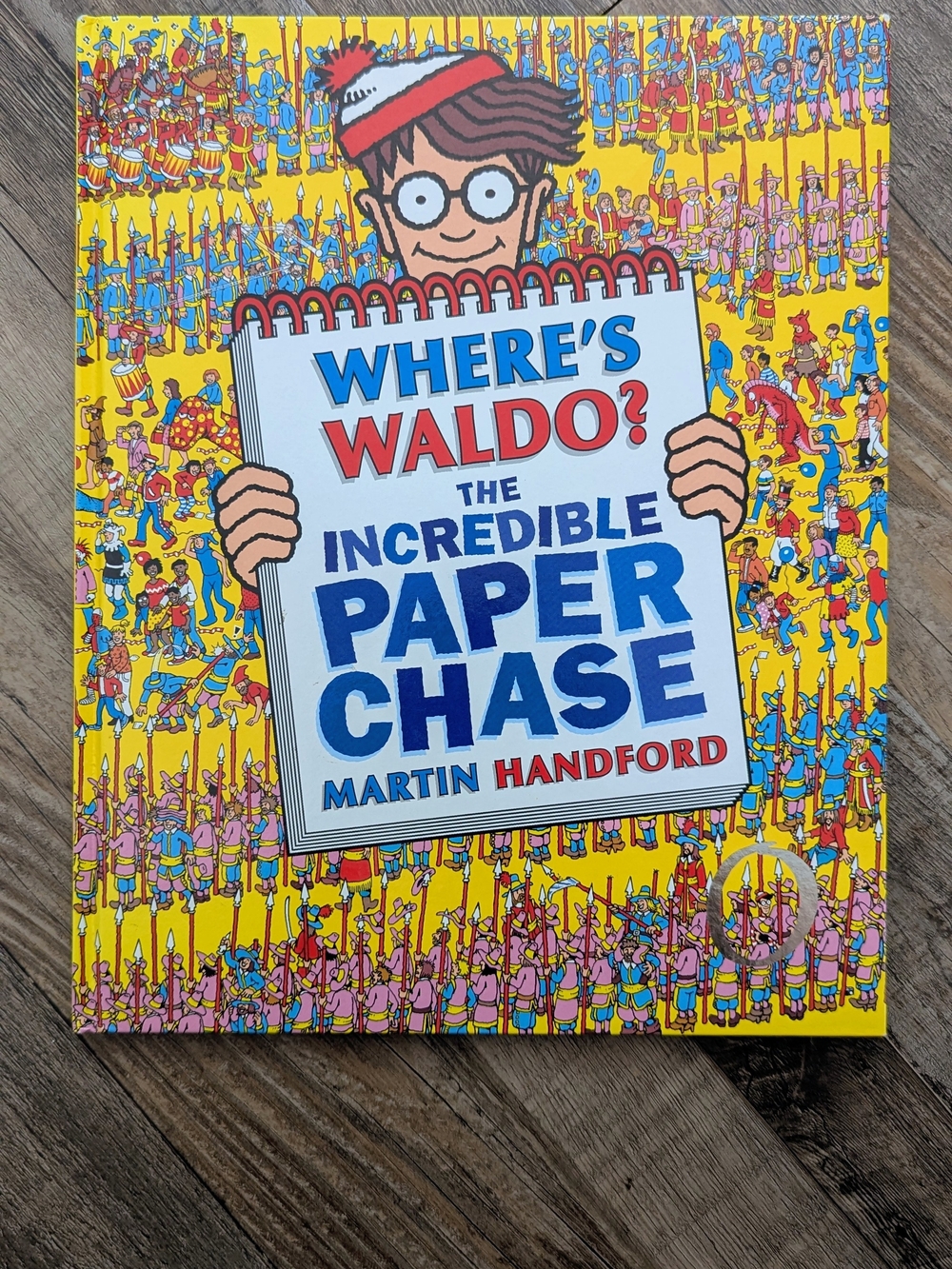 Where's Waldo? The Incredible Paper Chase Hardcover Book